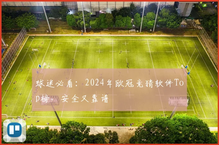球迷必看：2024年欧冠竞猜软件Top榜，安全又靠谱